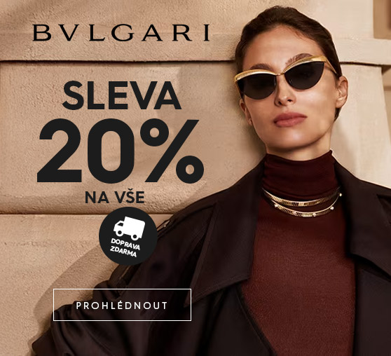 Bvlgari 20% sleva