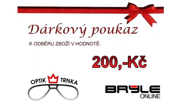 Dárkový poukaz 200