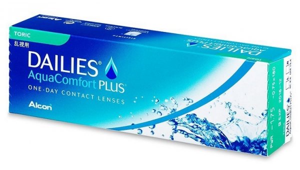 Alcon DAILIES AquaComfort PLUS TORIC (30 ks) - AKČNÍ CENA PRO 4 BALENÍ