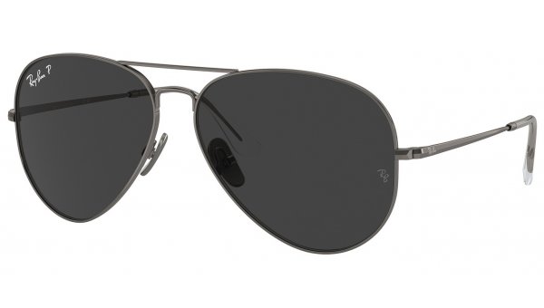 Ray Ban RB 8089 165/48 58 AVIATOR TITANIUM POLARIZACE