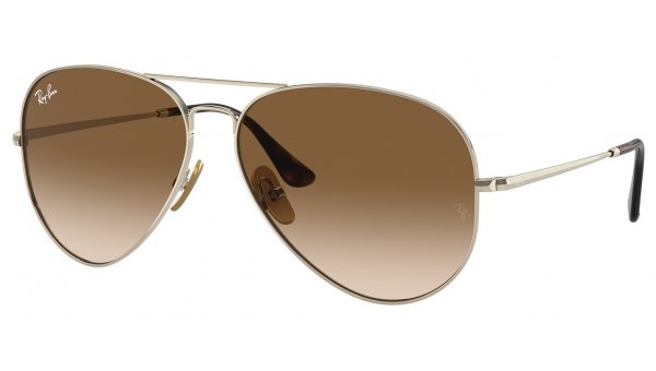 Ray Ban RB 8089 926551 58 AVIATOR TITANIUM