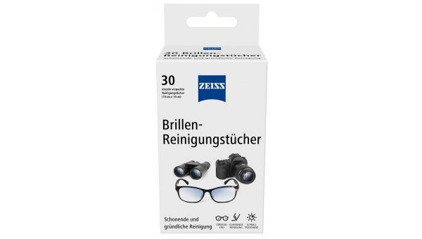 Zeiss čistící vlhčené ubrousky 30 ks